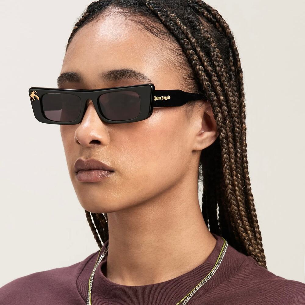 New, PALM ANGELS Sunglasses PERI093 3449 Authentic